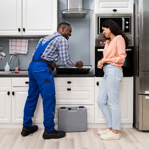 how long does it typically take to complete cooktop repair services in Hallsville OH